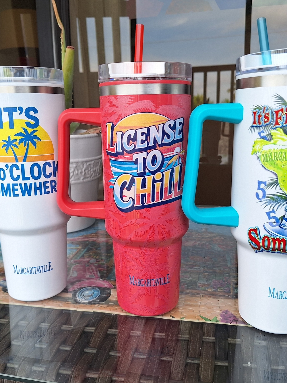 Margaritaville Travel Mugs 3 mug bundle!